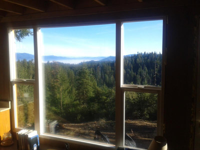 View from Shasta Cabin