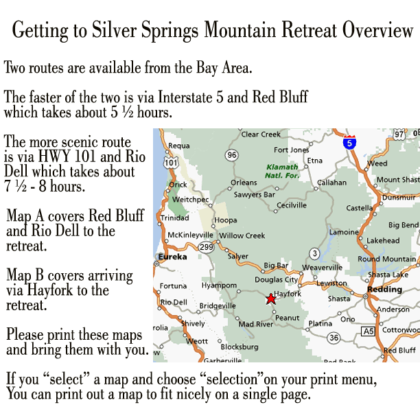 silver springs mountain retreat center